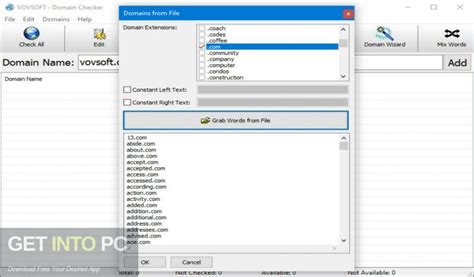 VovSoft Domain Checker 9.5