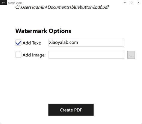 XiaoyaLab Real PDF Creator