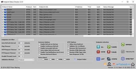 Endpoint Status Checker 2.13.0