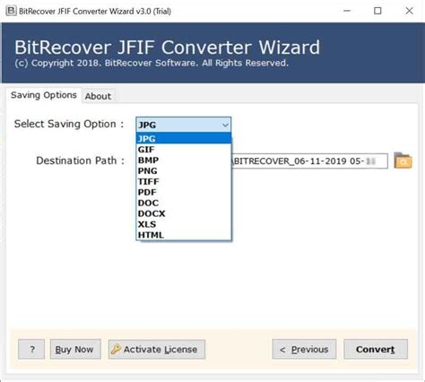 BitRecover JFIF Converter Wizard